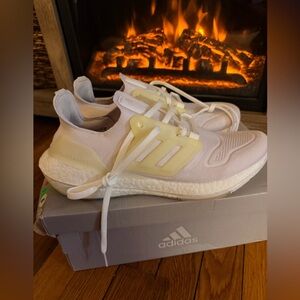Adidas Cream and White Ultraboost